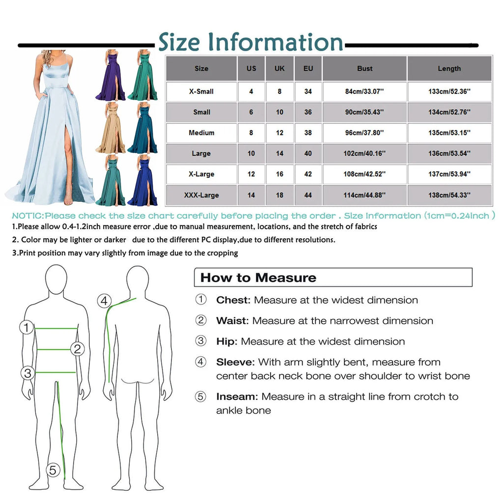 Women'S Long Dresses  Backless Long Dresses Satin Strap Party  Dress Side Slit Wedding Pockets Dress Vestidos платье 2024